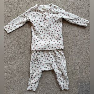 NWOT Sapling 100% Organic Cotton Set 12M